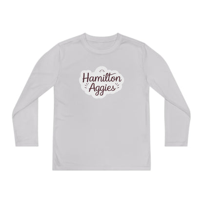 Youth Long Sleeve Tee \ Hamilton Aggies \ HAG1