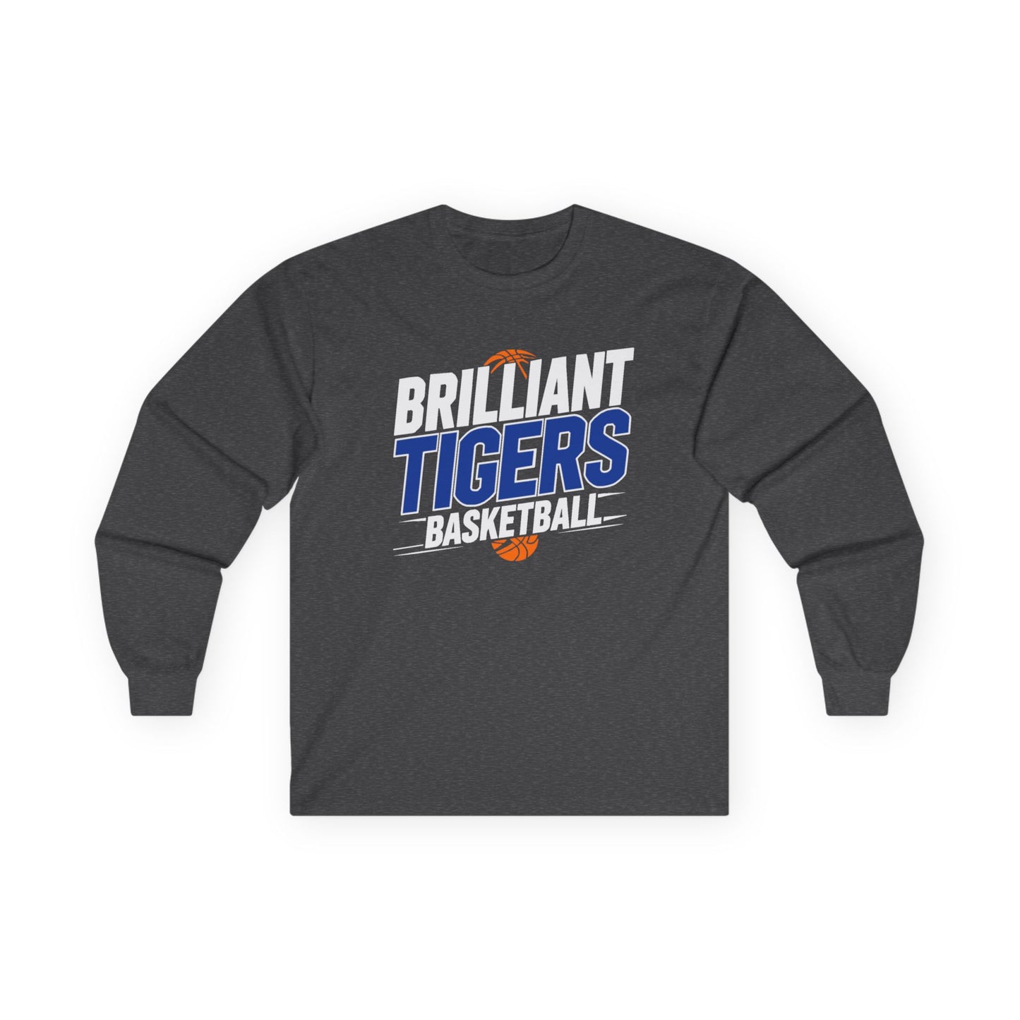 Long Sleeve Tee \ Brilliant Tigers Basketball \ BTBK1