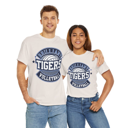 Adult Tee \ Brilliant Tigers Volleyball \ BTV1