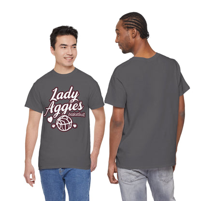 Adult Tee \ Hamilton Aggies Basketball \ HABKG2