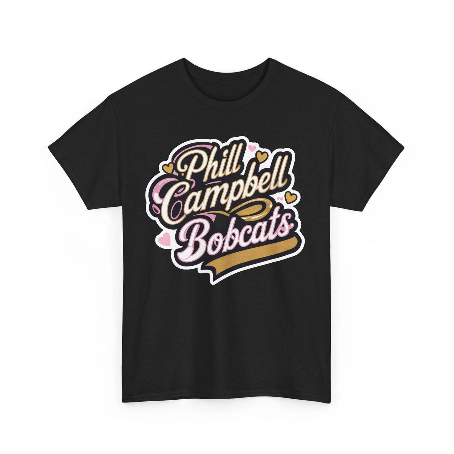Adult Tee \ Phill Campbell Bobcats \ PCBG1