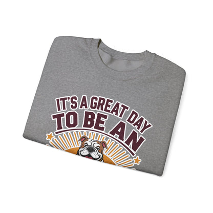 Adult Crewneck Sweatshirt \ It's a Great Day to be an Aggie! \ GDA3