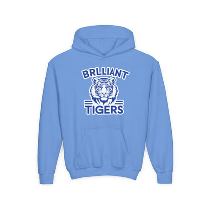 Youth Hooded Sweatshirt \ Brilliant Tigers \ BT1