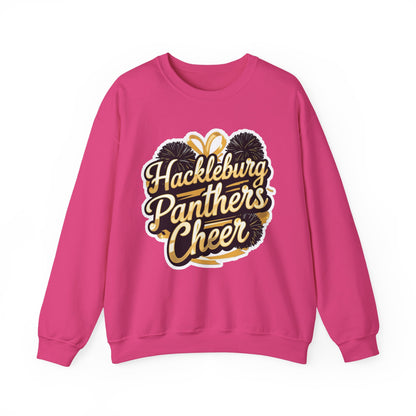 Adult Crewneck Sweatshirt \ Hackleburg Panthers Cheer \ HPC2