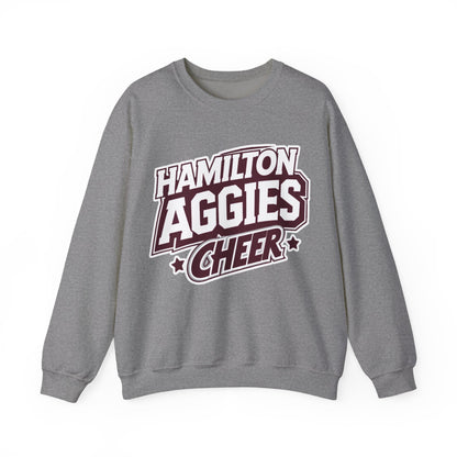 Adult Crewneck Sweatshirt \ Hamilton Aggies Cheer \ HAC1