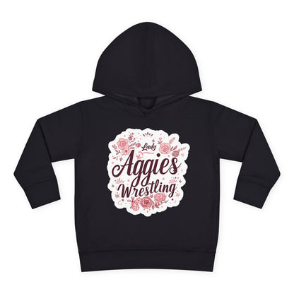 Toddler Hoodie Sweatshirt \ Hamilton Aggies Wrestling \ HAWG1