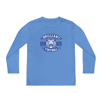 Youth Long Sleeve Tee \ Brilliant Tigers Football \ BTF2