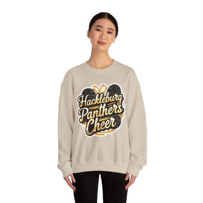 Adult Crewneck Sweatshirt \ Hackleburg Panthers Cheer \ HPC2