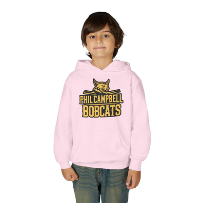 Youth Hoodie Sweatshirt \ Phil Campbell Bobcats \ PCB2
