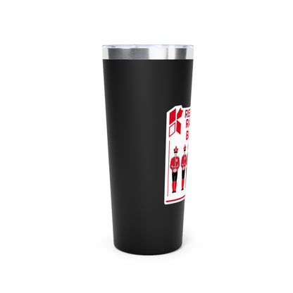 22oz Copper Insulated Tumbler \ Marion County Red Raiders Band \ MCB1
