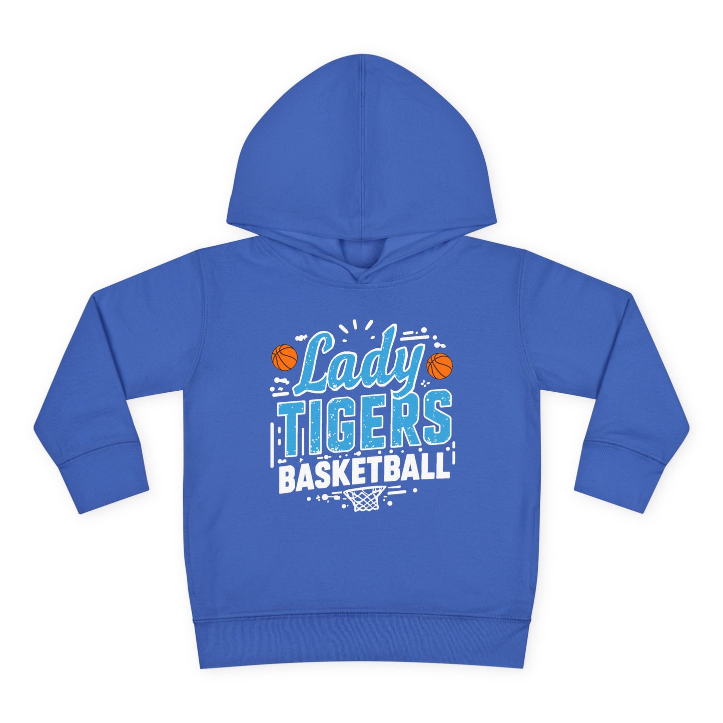 Toddler Hoodie Sweatshirt \ Brilliant Tigers Basketball \ BTBKG1