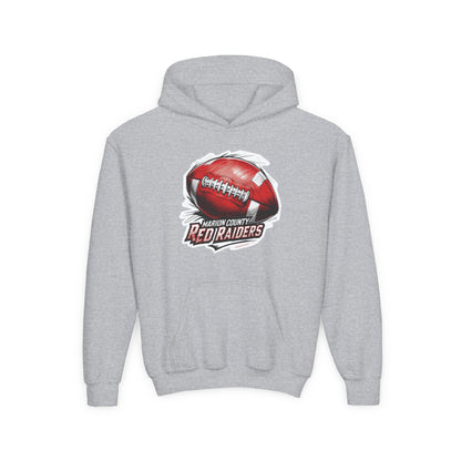 Youth Hoodie Sweatshirt \ Marion County Red Raiders Football \ MCF1