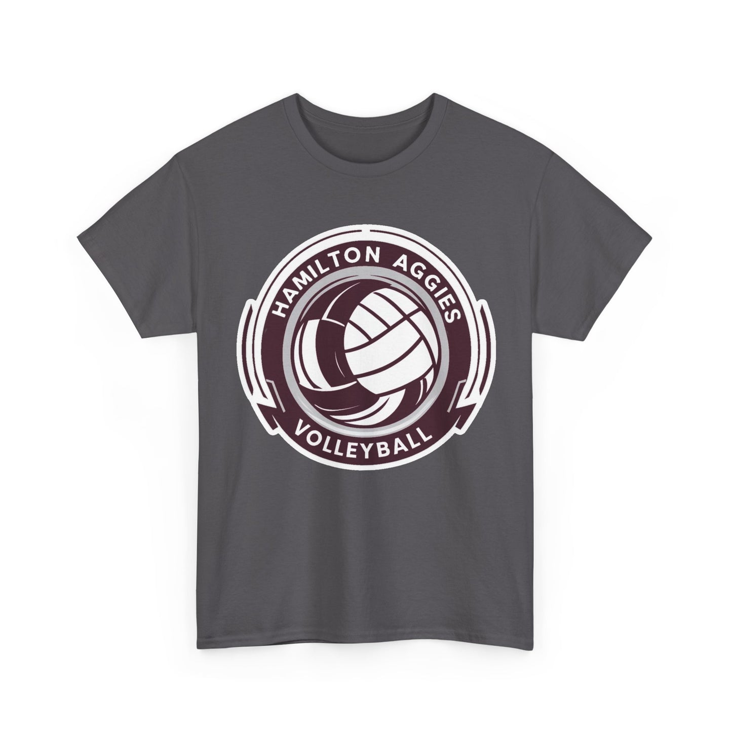 Adult Tee \ Hamilton Aggies Volleyball \ HAV1