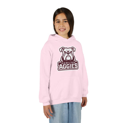 Youth Hoodie Sweatshirt \ Hamilton Aggies \ HA4