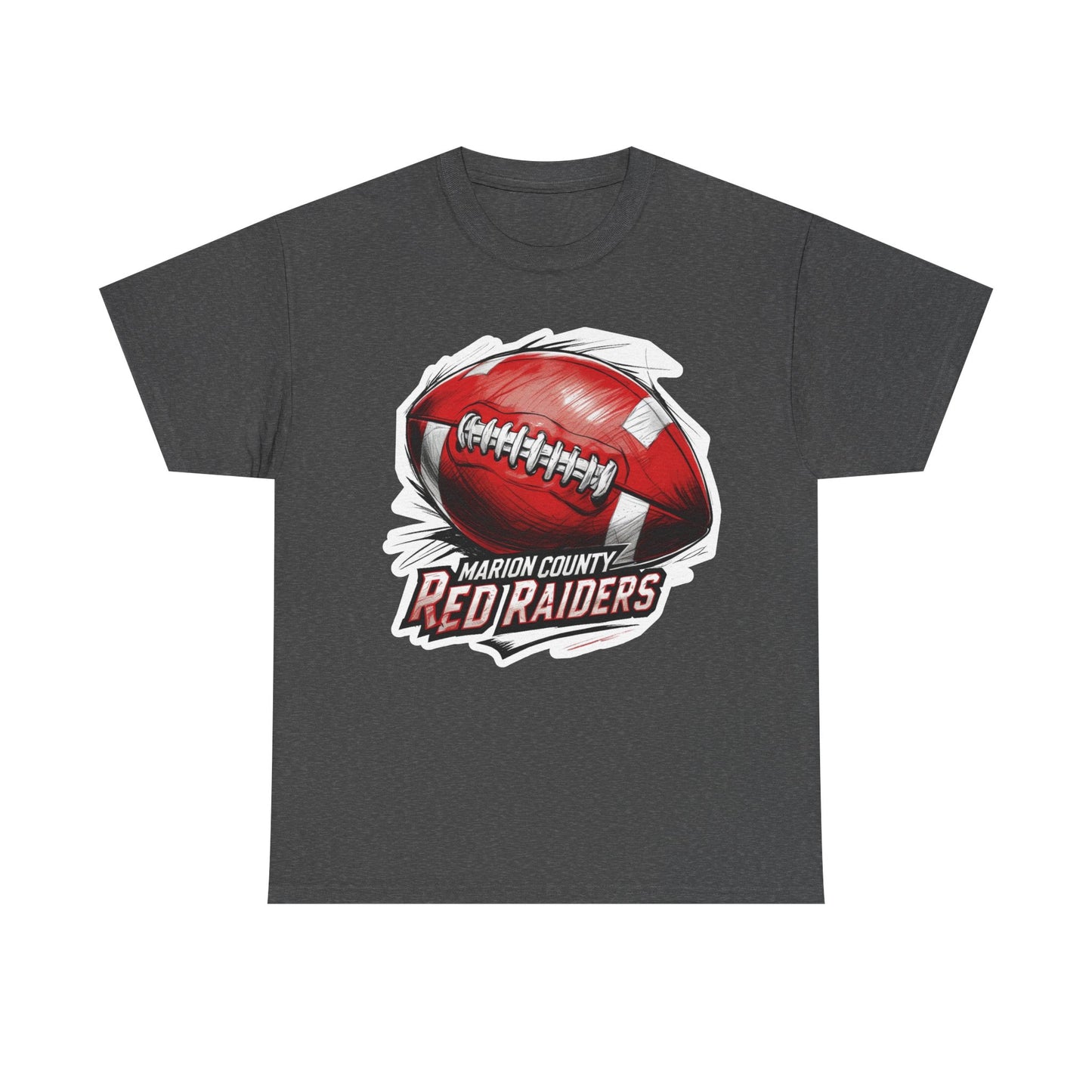 Adult Tee \ Marion County Red Raiders Football \ MCF1