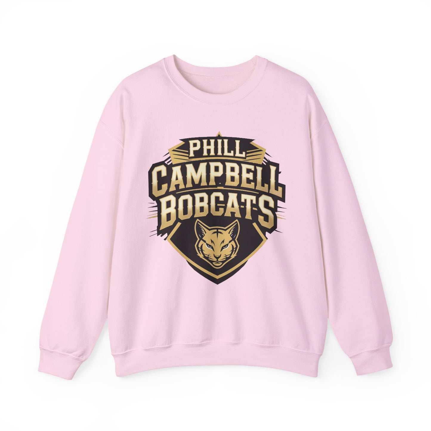 Adult Crewneck Sweatshirt \ Phill Campbell Bobcats \ PCB1