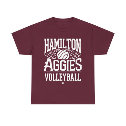 Adult Tee \ Hamilton Aggies Volleyball \ HAV2