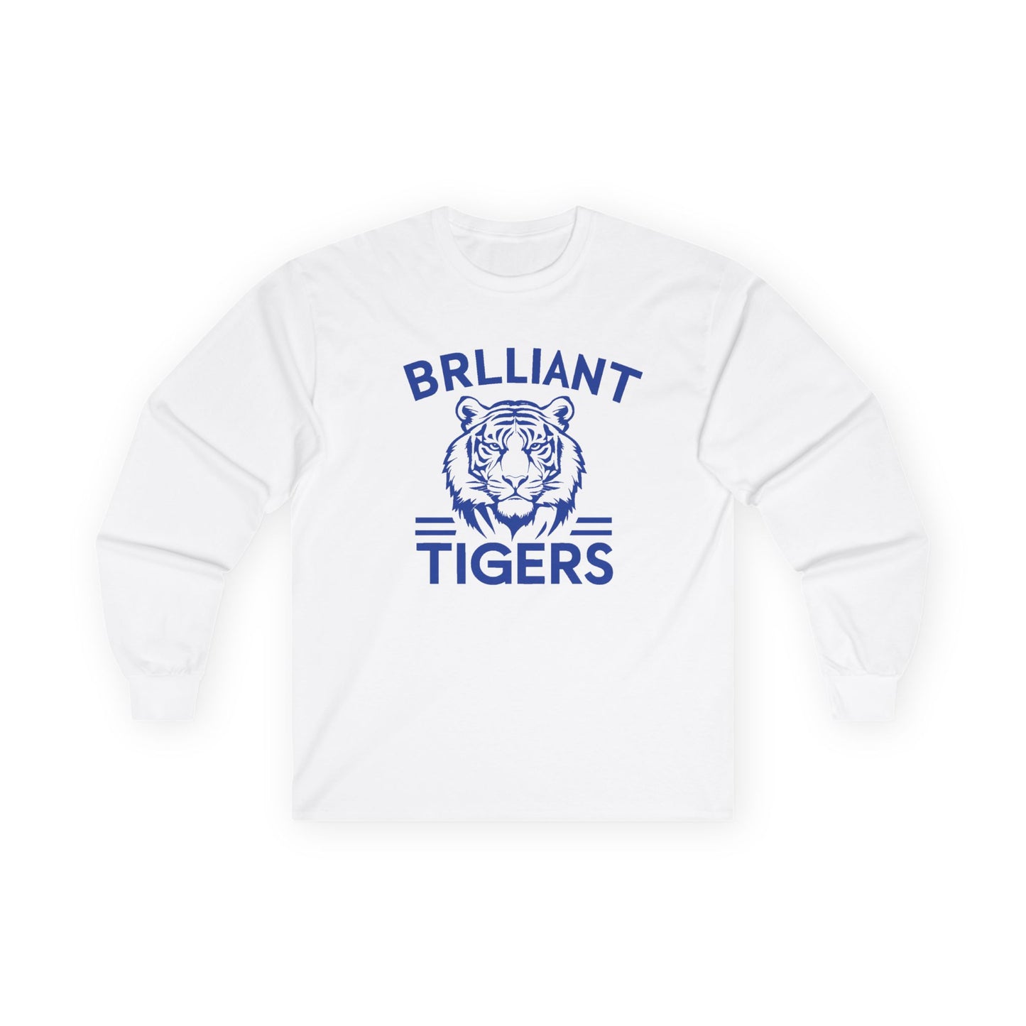 Adult Long Sleeve Tee \ Brilliant Tigers \ BT1