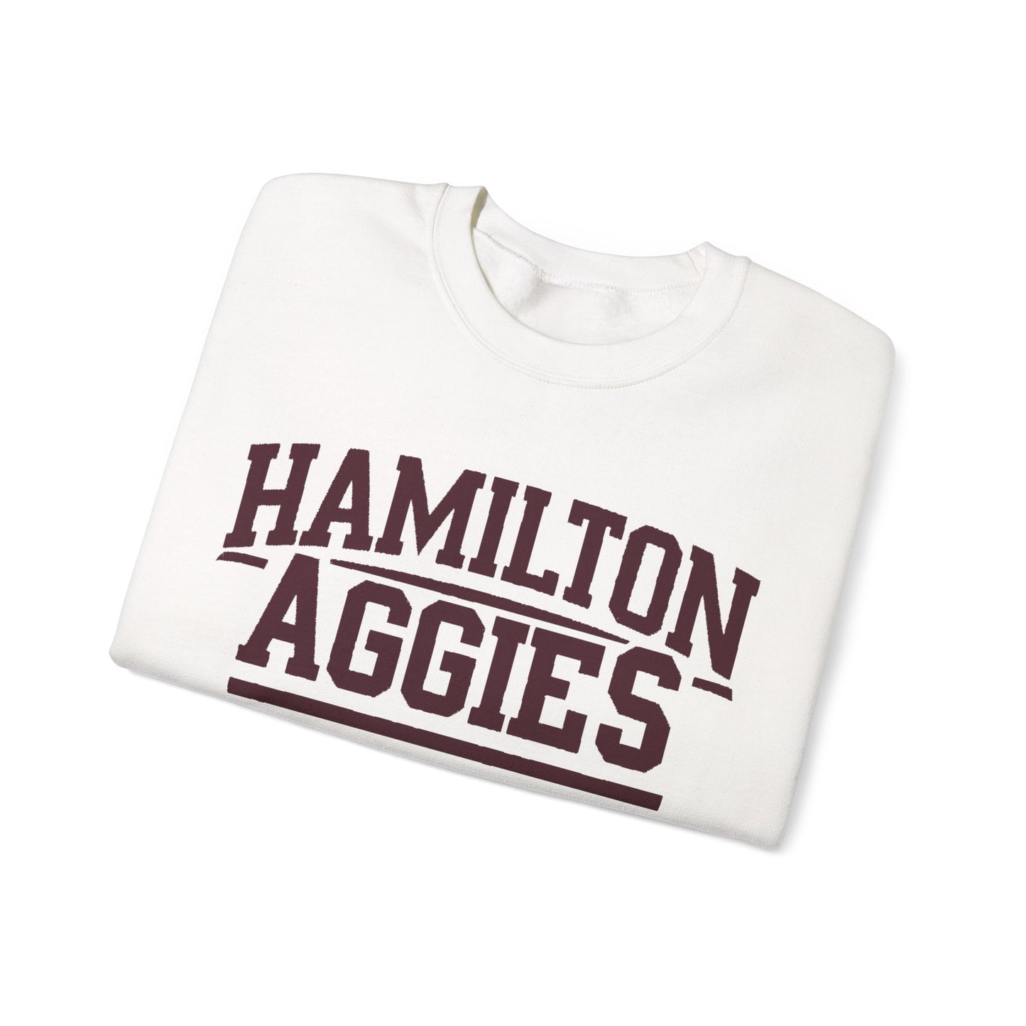 Adult Crewneck Sweatshirt \ Hamilton Aggies \ HA2