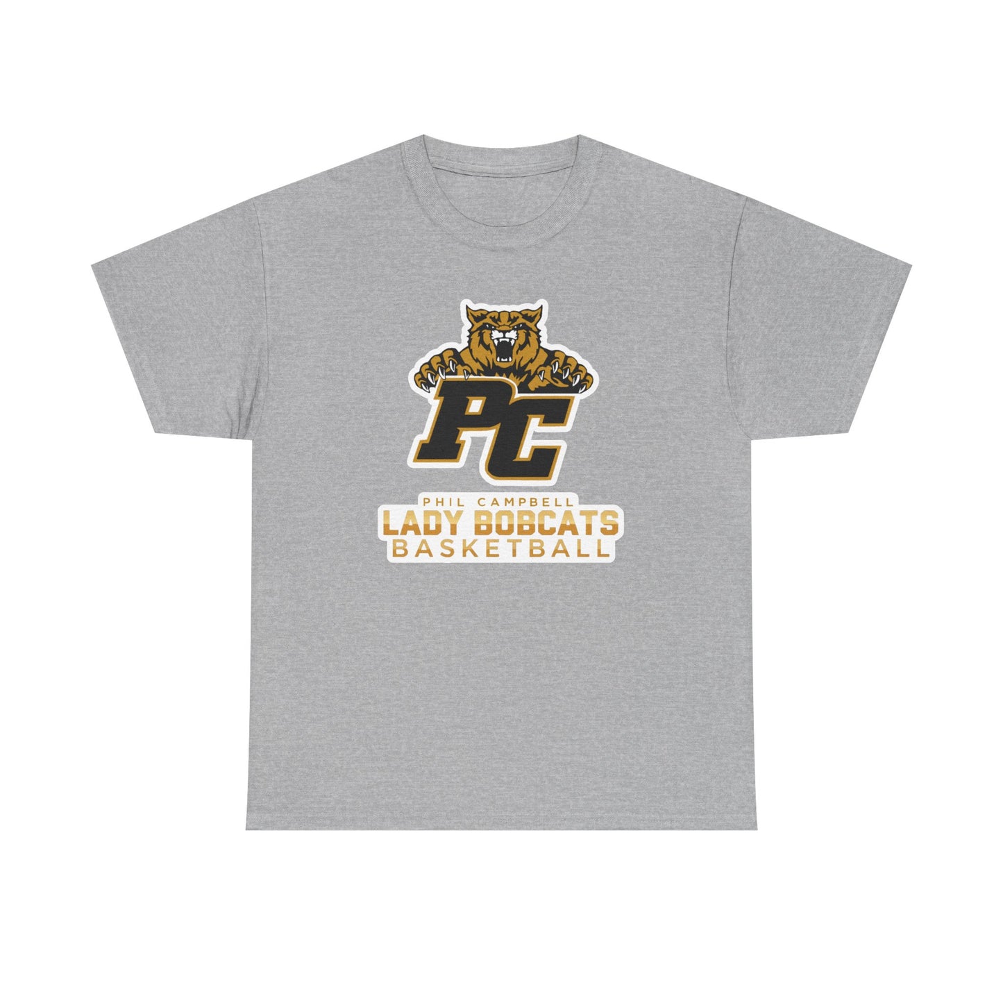 Adult Tee \ Phil Campbell Bobcats Basketball \ PCBBKG1