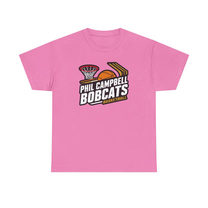Adult Tee \ Phil Campbell Bobcats Basketball \ PCBBK1