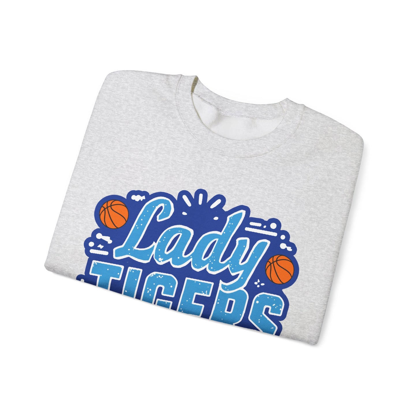 Adult Crewneck Sweatshirt \ Brilliant Tigers Basketball \ BTBKG1