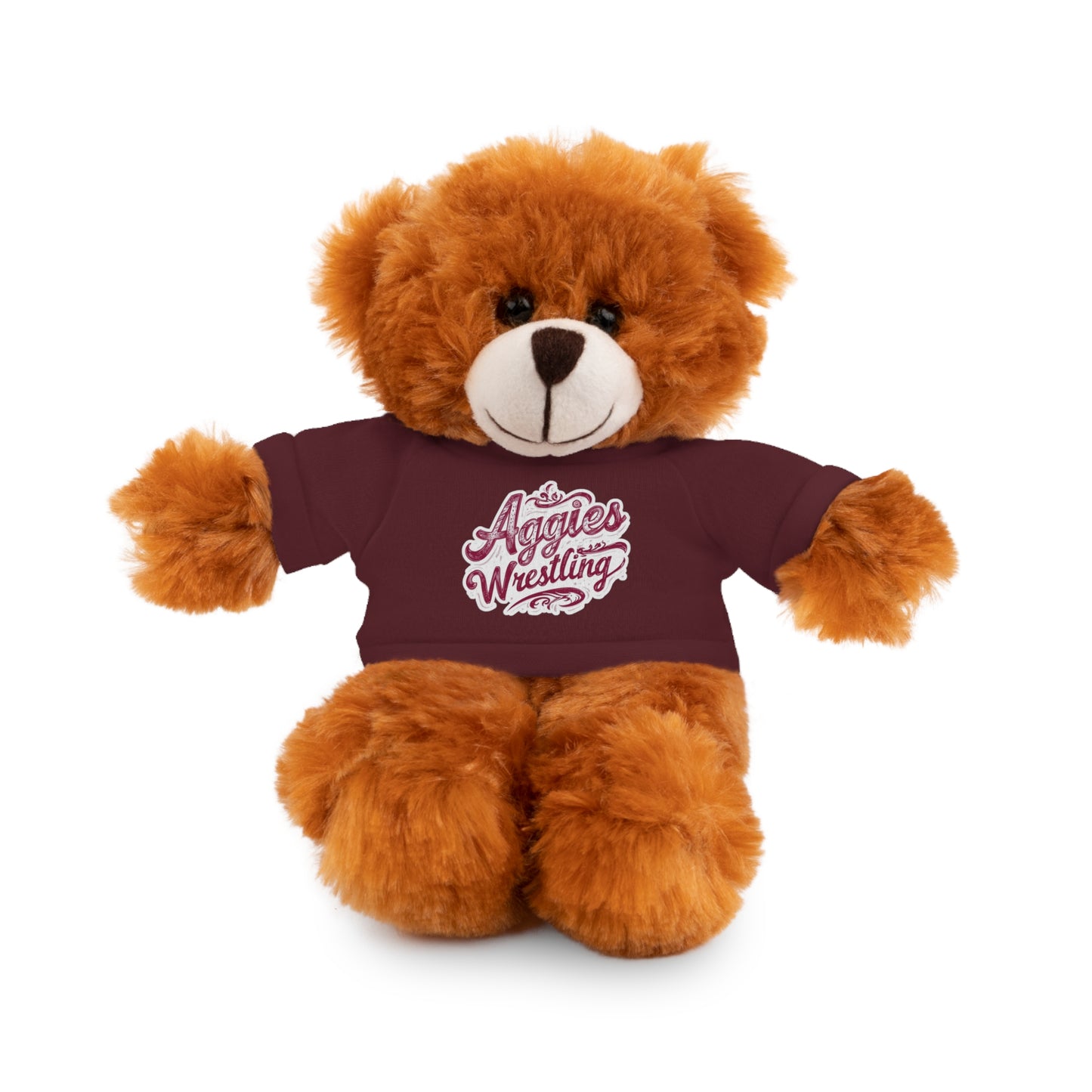 Stuffed Animal with Tee \ Hamilton Aggies Wrestling \ HAWG2