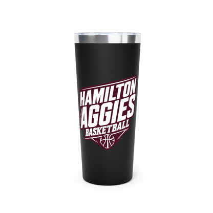 22oz Copper Insulated Tumbler \ Hamilton Aggies Basketball \ HABB2
