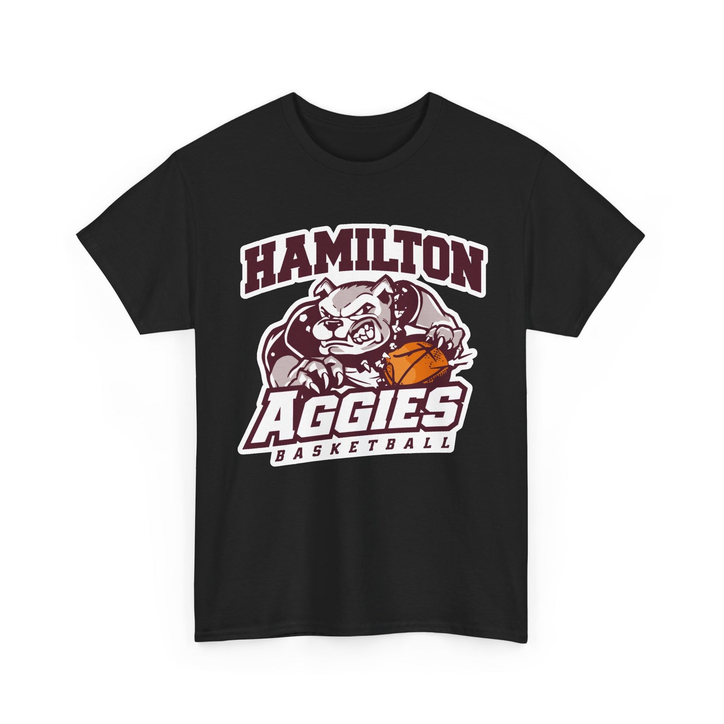 Adult Tee \ Hamilton Aggies Basketball \ HABB1
