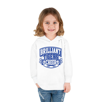 Toddler Hoodie Sweatshirt \ Brilliant Tigers Cheer \ BTC1