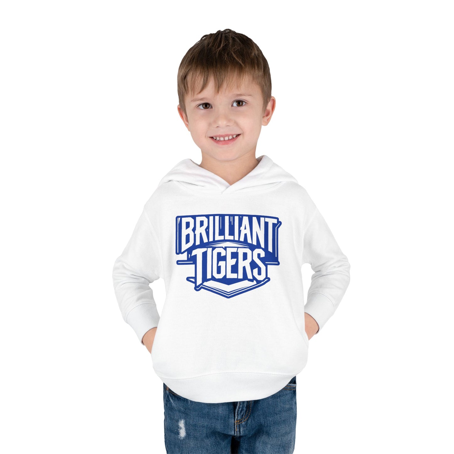 Toddler Hoodie Sweatshirt \ Brilliant Tigers \ BT2