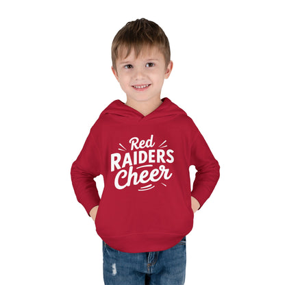 Toddler Hoodie Sweatshirt \ Marion County Red Raiders Cheer \ MCC1
