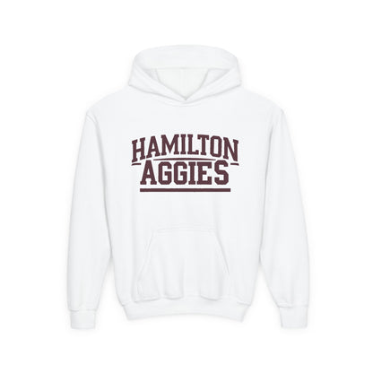 Youth Hoodie Sweatshirt \ Hamilton Aggies \ HA2