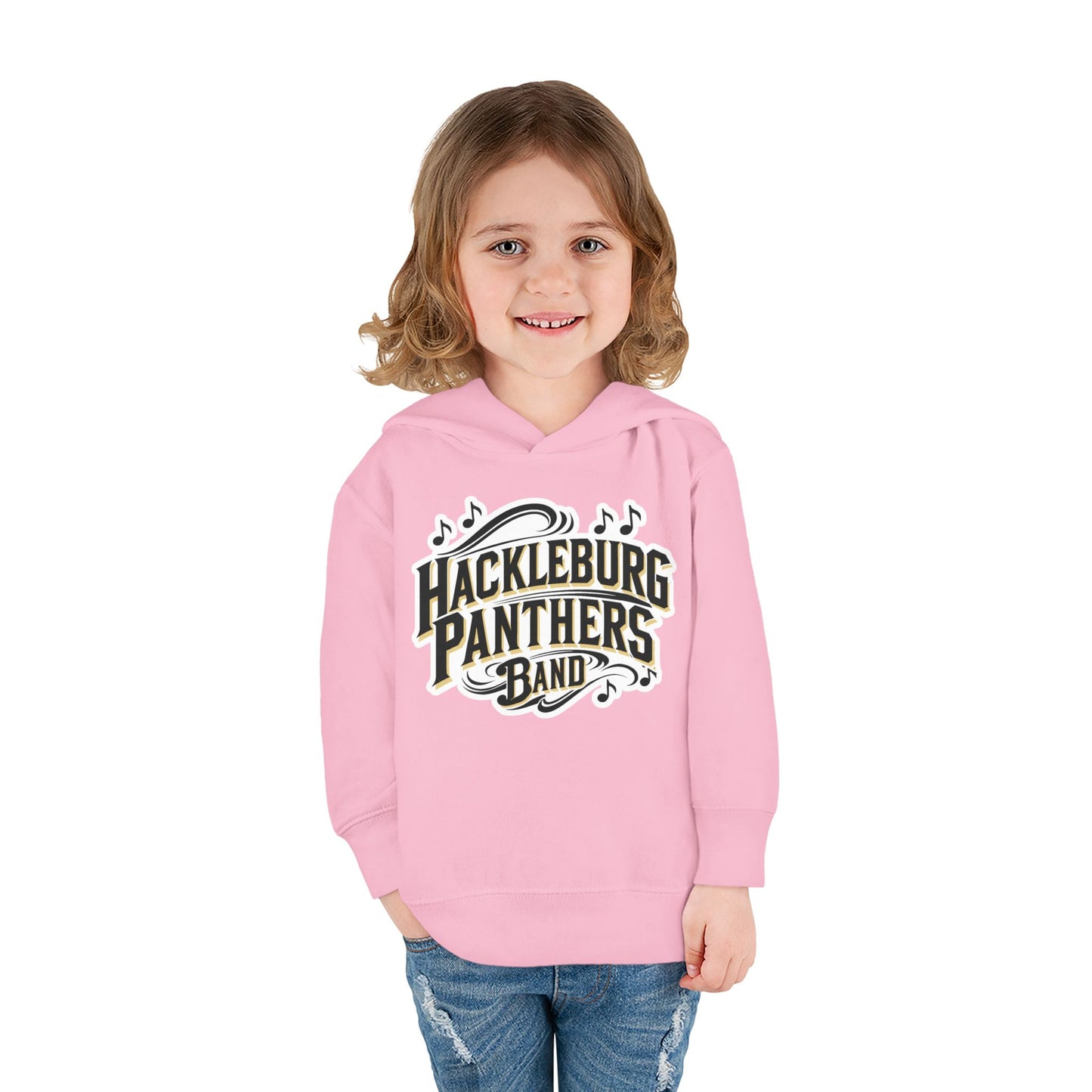 Toddler Hoodie Sweatshirt \ Hackleburg Panthers Band \ HPB1