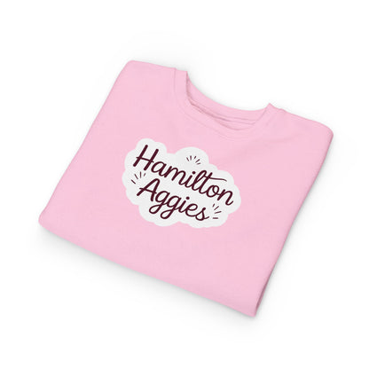 Toddler Crewneck Sweatshirt \ Hamilton Aggies \ HAG1