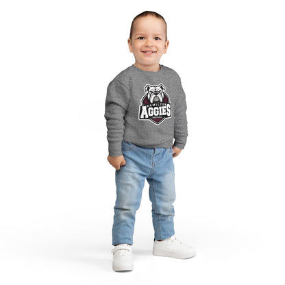 Toddler Crewneck Sweatshirt \ Hamilton Aggies Football \ HAF2