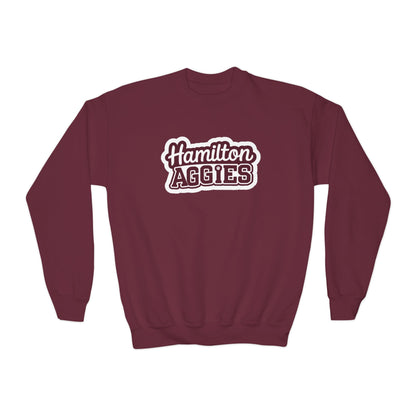 Youth Crewneck Sweatshirt \ Hamilton Aggies \ HAG2