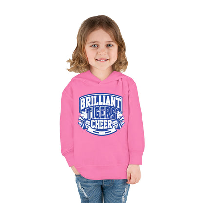 Toddler Hoodie Sweatshirt \ Brilliant Tigers Cheer \ BTC1