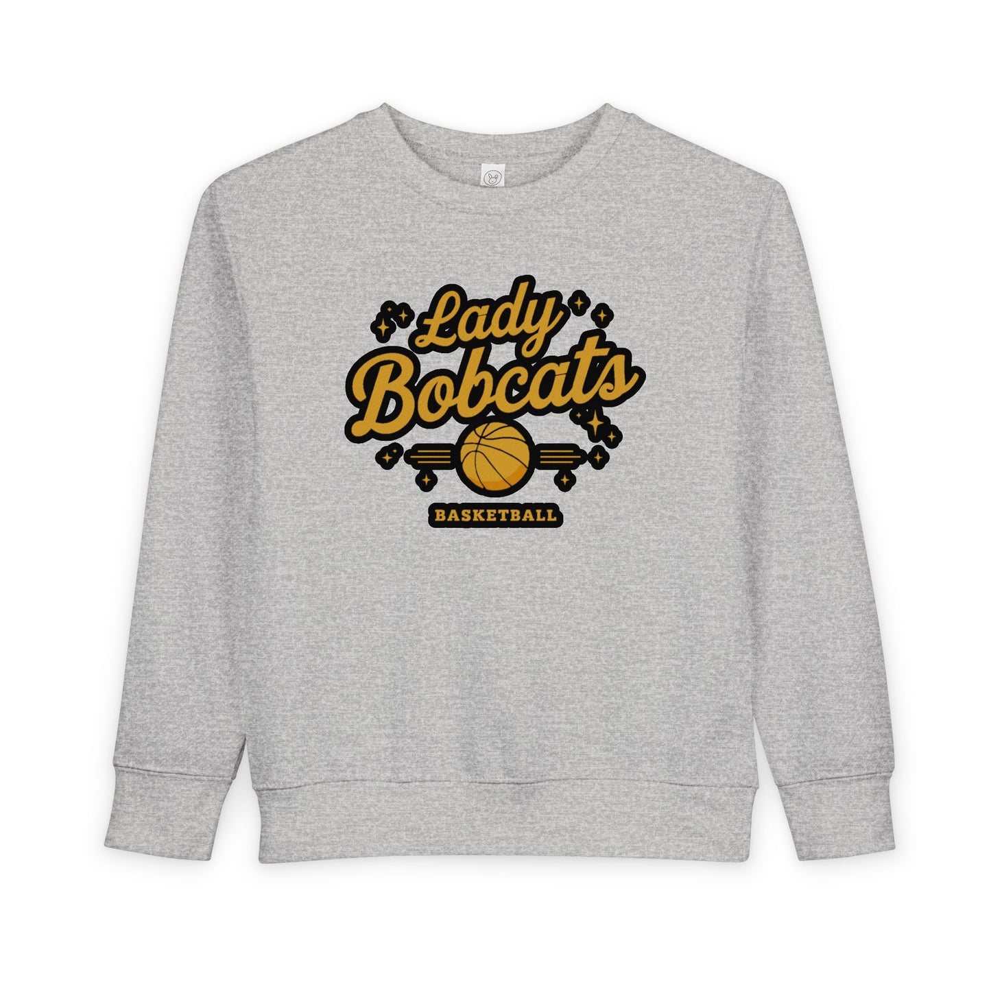 Toddler Crewneck Sweatshirt \ Phil Campbell Bobcats Basketball \ PCBBKG2