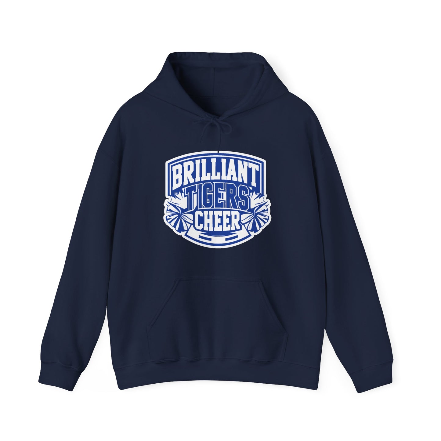 Adult Hoodie Sweatshirt \ Brilliant Tigers Cheer \ BTC1