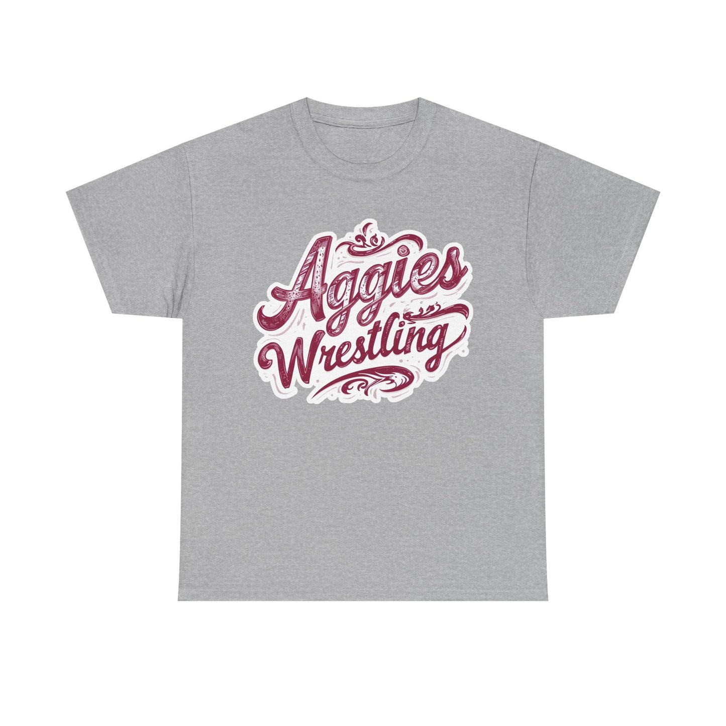 Adult Tee \ Hamilton Aggies Wrestling \ HAWG2