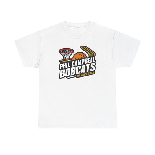 Adult Tee \ Phil Campbell Bobcats Basketball \ PCBBK1