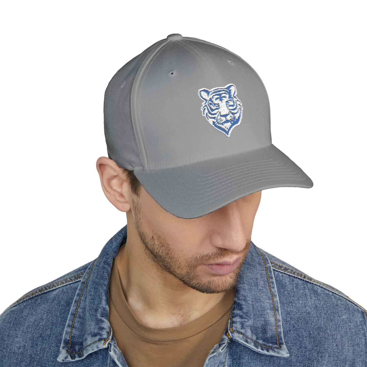Closed-Back Structured Cap \ Brilliant Tigers \ BTCBCD1