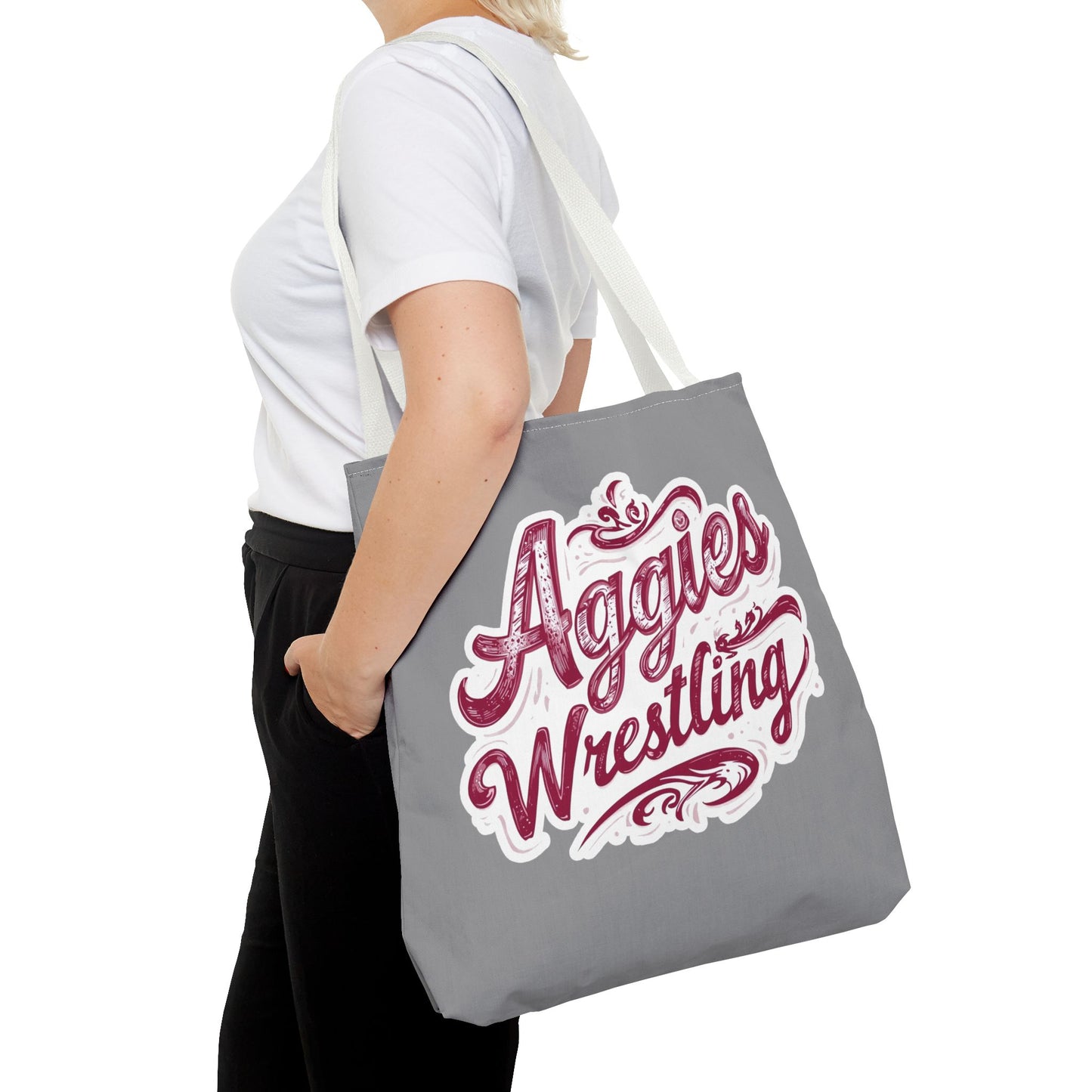 Tote Bag \ Hamilton Aggies Wrestling \ HAWG2