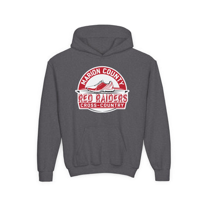 Youth Hoodie Sweatshirt \ Marion County Red Raiders Cross-Country \ MCCC1
