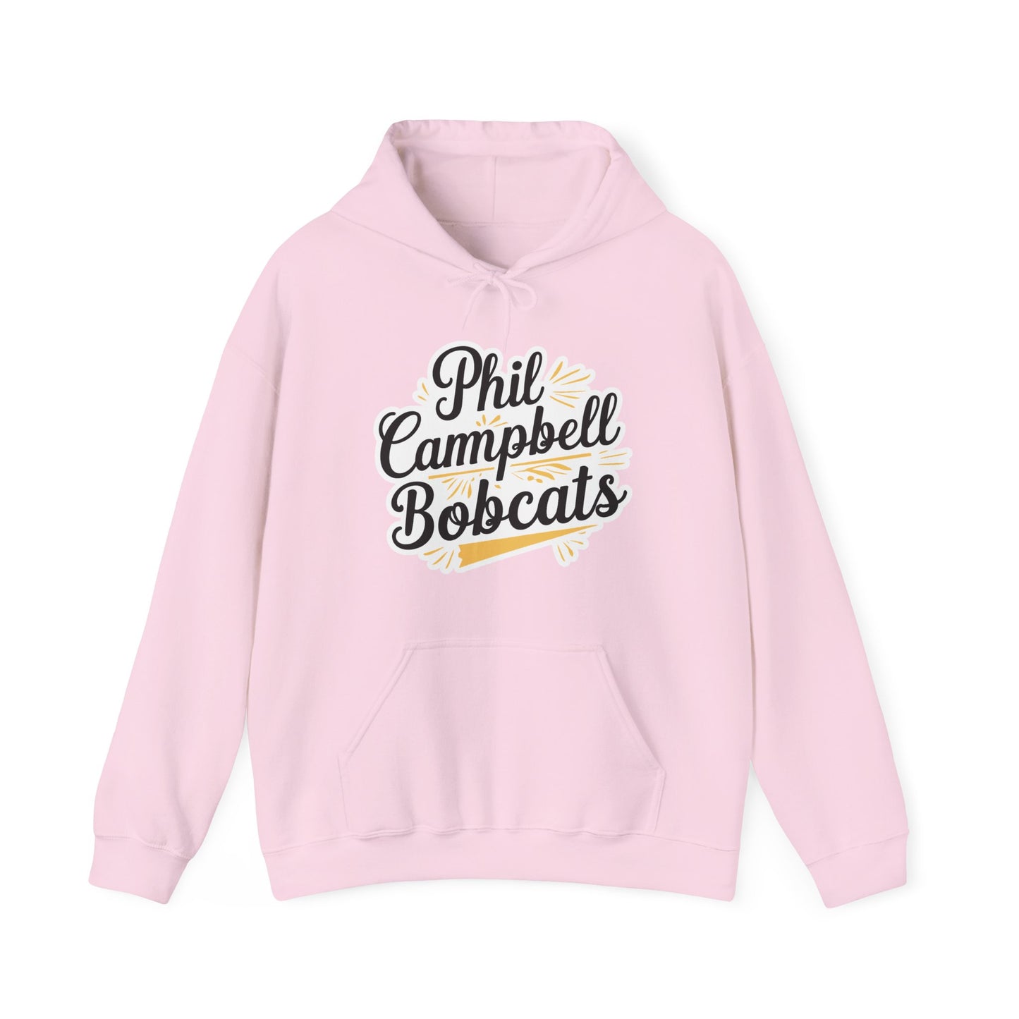 Adult Hoodie Sweatshirt \ Phil Campbell Bobcats \ PCBG2