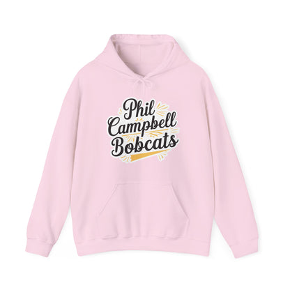 Adult Hoodie Sweatshirt \ Phil Campbell Bobcats \ PCBG2