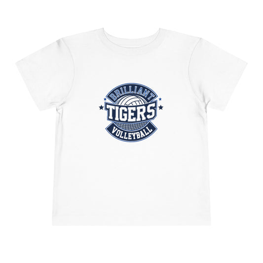 Toddler Tee \ Brilliant Tigers Volleyball \ BTV1