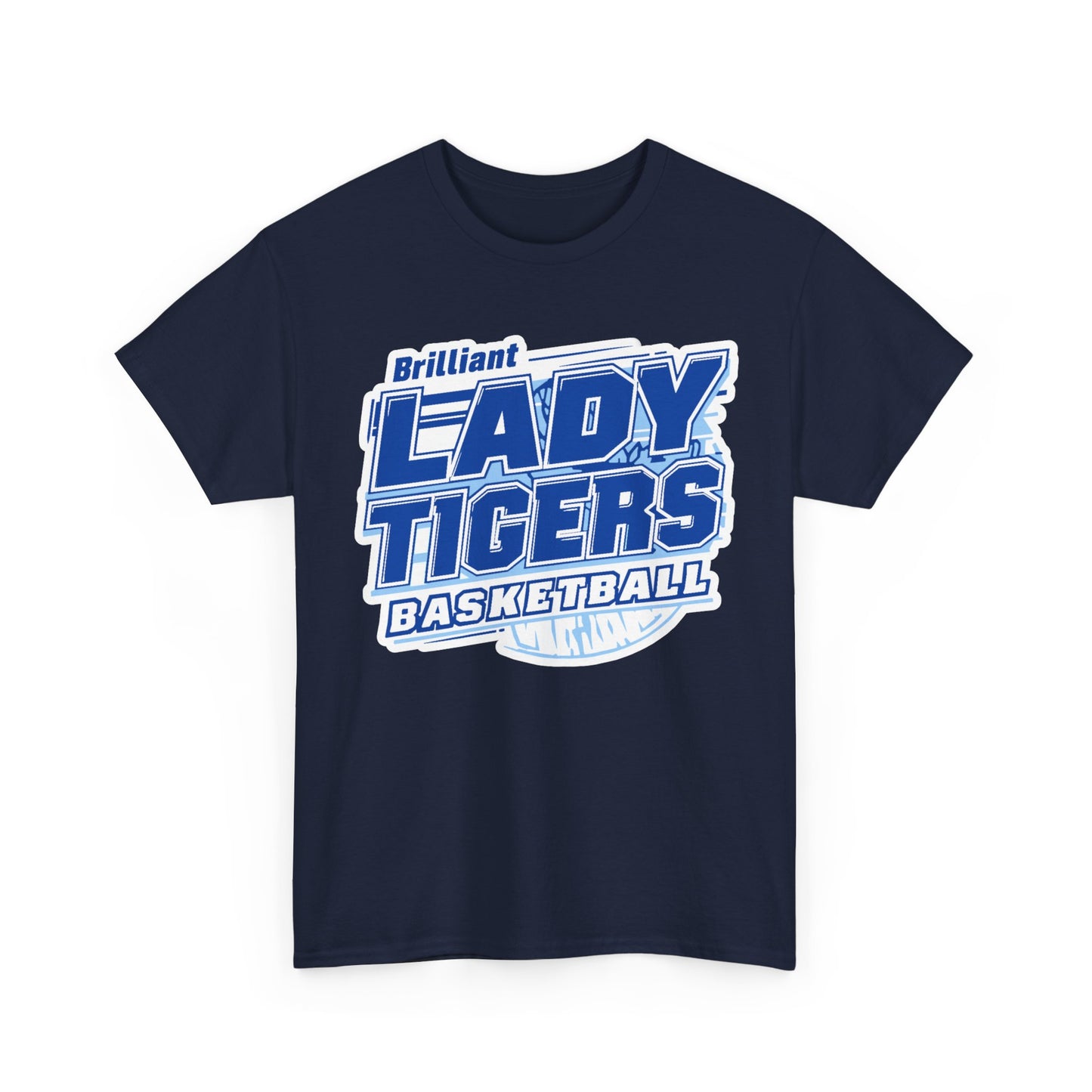 Adult Tee \ Brilliant Tigers Basketball \ BTBKG2
