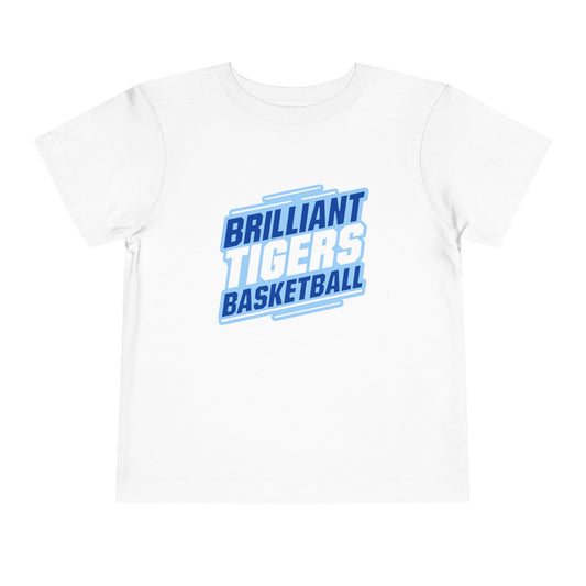 Toddler Tee \ Brilliant Tigers Basketball \ BTBK2